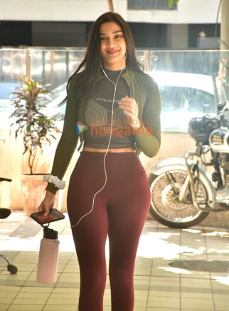 Photos: Saiee Manjrekar snapped in Juhu