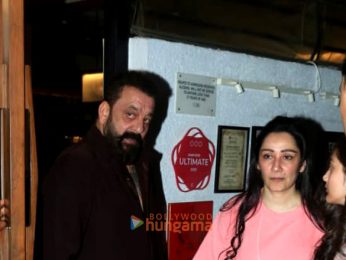 Photos: Sanjay Dutt, Fardeen Khan snapped with their families in Bandra