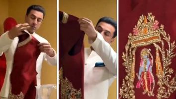 Ranbir Kapoor receives custom Ram Mandir jacket during Ramayana interaction at NYC