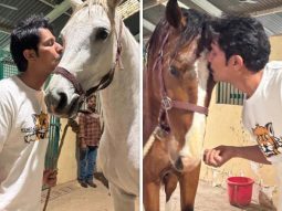 Randeep Hooda shares heartfelt moments with horses Hope and Veer
