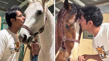 Randeep Hooda shares heartfelt moments with horses Hope and Veer