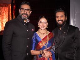 Riteish Deshmukh, Abhishek Bachchan and Genelia Deshmukh promote Raja Shivaji on Bigg Boss Marathi 6; actor opens up about the role of Salman Khan in the film
