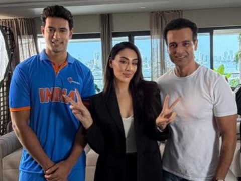 Tina Thadani teams up with Shivam Dube for upcoming ad, calls it a “Cool Experience”