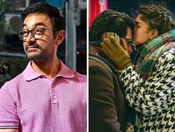 Aamir Khan and Junaid Khan greet fans during Ek Din theatre visit Aamir Khan and Junaid Khan greet fans during Ek Din theatre visit