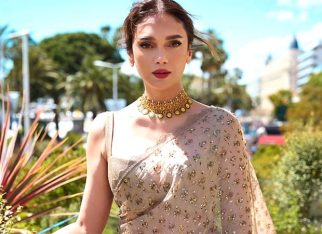 Aditi Rao Hydari brings timeless Indian elegance in bespoke JADE saree at Cannes 2026