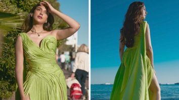 Aditi Rao Hydari turns heads at Cannes 2026 in dramatic neon green couture gown for L’Oréal Paris