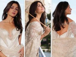 Alia Bhatt just served peak modern Maharani energy in ivory couture look for Bharat Pavilion inauguration at Cannes 2026