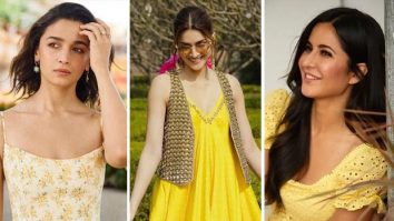 Alia Bhatt, Kriti Sanon, Katrina Kaif, Tamannaah Bhatia, and Triptii Dimri: Bollywood actresses serving major yellow fashion inspiration this summer