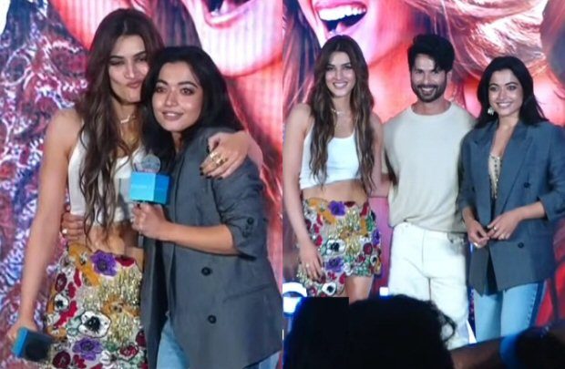 Cocktail 2 song event: Rashmika Mandanna brings the house down with her “Kriti Sanon is F**KING hot!” remark; Shahid Kapoor calls Kriti and Rashmika “superstars in the prime of their careers”