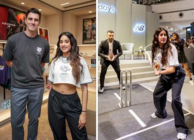 Janhvi Kapoor joins Pat Cummins for New Balance Grey Days 2026 celebration at DLF Mall of India