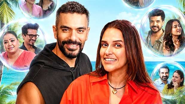 Neha Dhupia and Angad Bedi launch YouTube non-fiction series Double Date; Bharti Singh and Haarsh Limbachiyaa feature in first episode