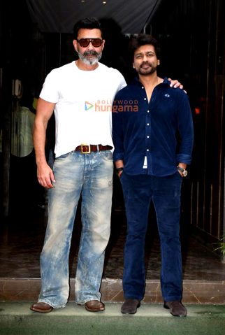 Photos: Bobby Deol and Nikhil Dwivedi snapped at special screening of Bandar