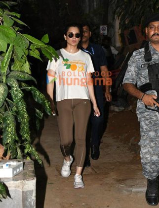 Photos: Kangana Ranaut spotted outside a Krome studio in Bandra