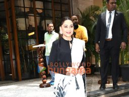 Photos: Madhuri Dixit and Triptii Dimri snapped promoting their Netflix film Maa Behen