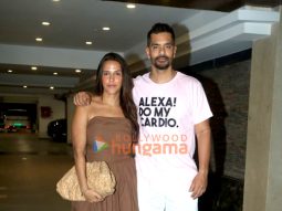 Photos: Neha Dhupia and Angad Bedi snapped in Bandra