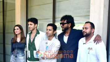 Photos: Palak Tiwari, King and Lakshvir Singh Saran snapped promoting Lukkhe