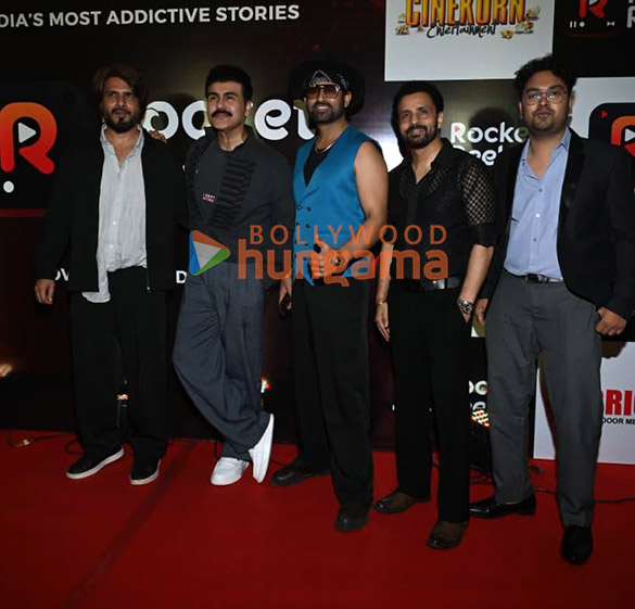 photos sajid nadiadwala poonam pandey rakhi sawant rohit roy and others grace the success party of rocket reels indias premium vertical ott platform 36