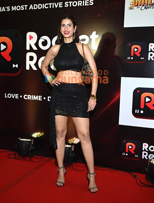 photos sajid nadiadwala poonam pandey rakhi sawant rohit roy and others grace the success party of rocket reels indias premium vertical ott platform 41
