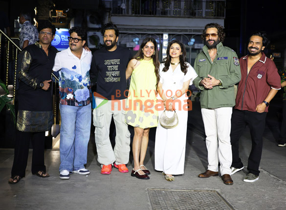 photos salman khan riteish deshmukh genelia deshmukh and others grace the success party of raja shivaji 17