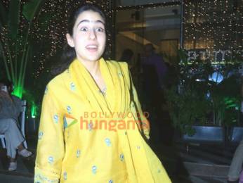 Photos: Sara Ali Khan snapped at Farmers’ Cafe in Bandra