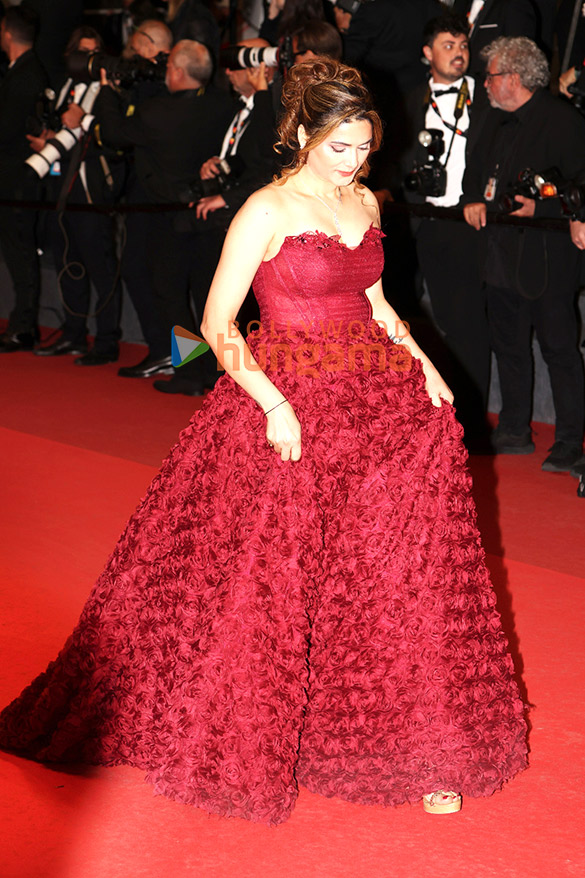 photos sezal sharma walks the red carpet of cannes 2026 as she presents her film hunger game at the bharat pavillion 4