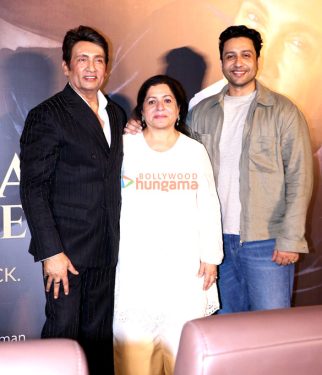 Photos: Shekhar Suman and Adhyayan Suman attend the press conference of their upcoming show Shekhar Tonite