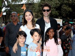 Photos: Sunny Leone celebrates her birthday with media