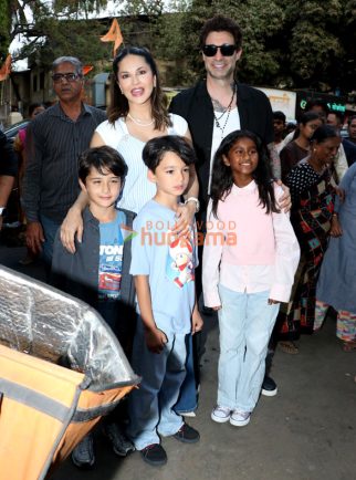 Photos: Sunny Leone celebrates her birthday with media