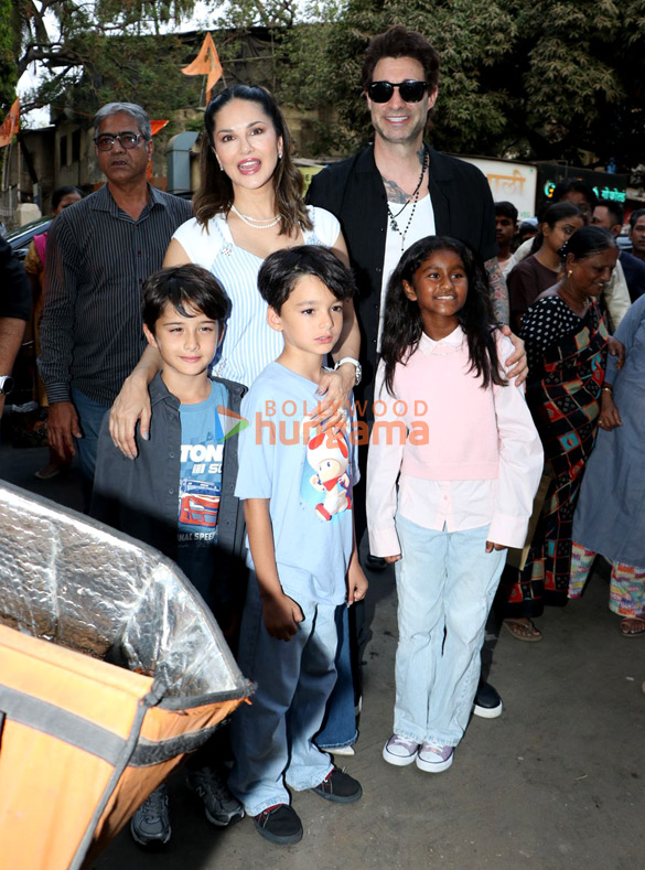 Photos: Sunny Leone celebrates her birthday with media
