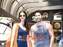 Photos: Varun Dhawan and Pooja Hegde snapped promoting Hai Jawani Toh Ishq Hona Hai in Khar