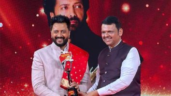 Riteish Deshmukh receives honour from CM Devendra Fadnavis for promoting Maharashtra’s culture and heritage on his father’s birth anniversary