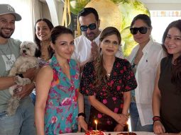 Saif Ali Khan, Kareena Kapoor Khan, and Soha Ali Khan celebrate Saba Pataudi’s 50th birthday in intimate family bash