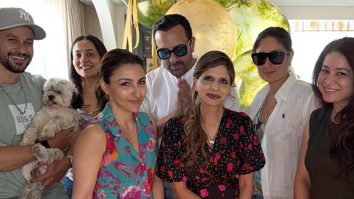 Saif Ali Khan, Kareena Kapoor Khan, and Soha Ali Khan celebrate Saba Pataudi’s 50th birthday in intimate family bash