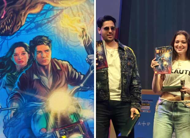 BREAKING: In a rare move, team Vvan launches comic book The Legend Of Vvan ahead of film release; Sidharth Malhotra raises laughs, "Most of the boys are very upset that I am in front covering Tamannaah Bhatia!"
