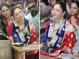Tamannaah Bhatia seeks blessings at Mahakaleshwar temple; attends Bhasma Aarti