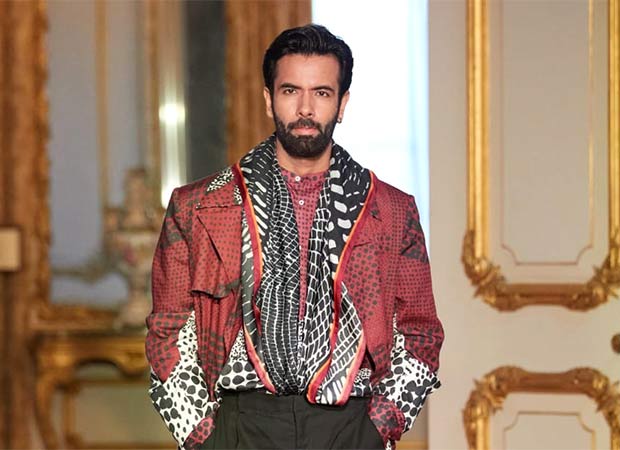 Danish Pandor walks the ramp for Satya Paul’s London showcase of its menswear collection Danish Pandor walks the ramp for Satya Paul’s London showcase of its menswear collection