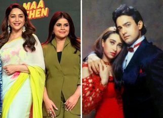 EXCLUSIVE: Dharna Durga admits, “If Karisma Kapoor laughs at the Raja Hindustani kiss reference in Maa Behen, I think I’ll frame that moment for life!”; adds, “Madhuri Dixit made me feel like I belonged there; Triptii Dimri and I would be yelling at each other and then discussing food between takes”
