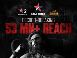 Dhurandhar delivers a blockbuster television premiere on the JioStar network, reaching 53 million viewers