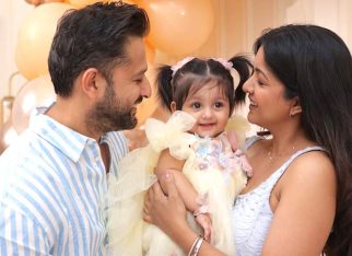 Ishita Dutta and Vatsal Sheth reveal daughter Veda’s face on her first birthday; fans call family photos ‘adorable’