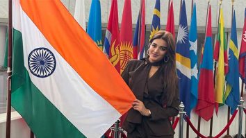 Nidhhi Agerwal participates in Global Conference on Education for Sustainable Future: “I would never miss an opportunity to speak about my country on a global platform”