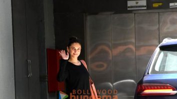 Photos: Aditi Rao Hydari snapped outside a gym in Bandra