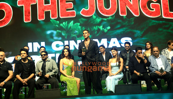 Photos: Akshay Kumar, Jacqueline Fernandez, Disha Patani, Aftab Shivdasani and others attend the trailer launch of Welcome To The Jungle Photos: Akshay Kumar, Jacqueline Fernandez, Disha Patani, Aftab Shivdasani and others attend the trailer launch of Welcome To The Jungle