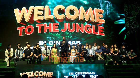 photos akshay kumar jacqueline fernandez disha patani aftab shivdasani and others attend the trailer launch of welcome to the jungle 6