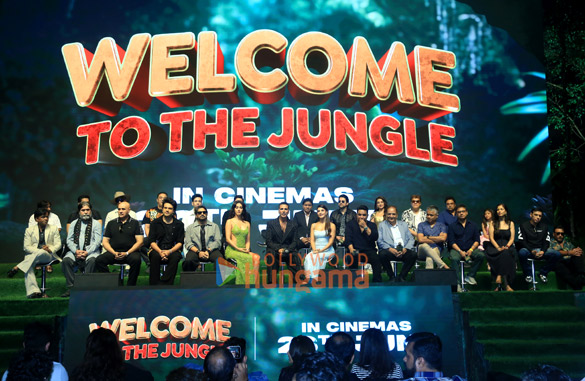 photos akshay kumar jacqueline fernandez disha patani aftab shivdasani and others attend the trailer launch of welcome to the jungle 7