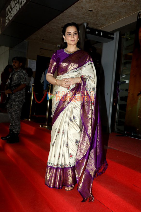photos kangana ranaut girija oak jayantilal gada and others grace the trailer launch of bharat bhhagya viddhaata 5