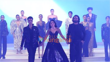 Photos: Karan Johar and Kiara Advani walked the ramp for Rahul Mishra’s car launch