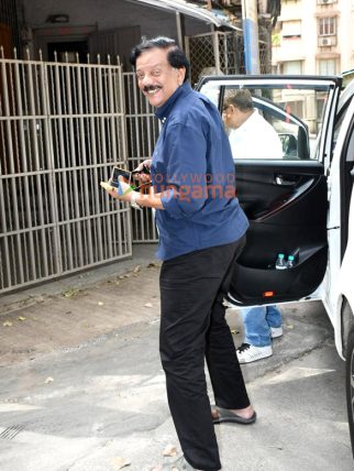 Photos: Priyadarshan snapped at a dubbing studio in Bandra