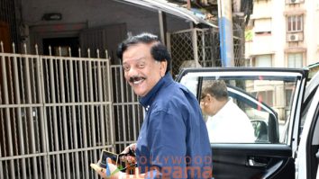 Photos: Priyadarshan snapped at a dubbing studio in Bandra