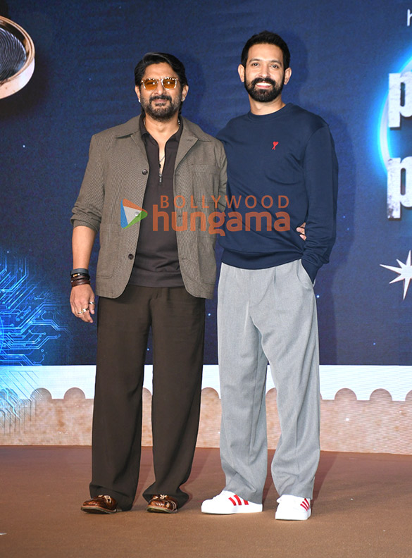 photos rajkumar hirani vir hirani vikrant massey arshad warsi mona singh and others grace the trailer launch of pritam and pedro 5