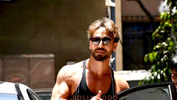 Photos: Tiger Shroff spotted outside a gym in Bandra